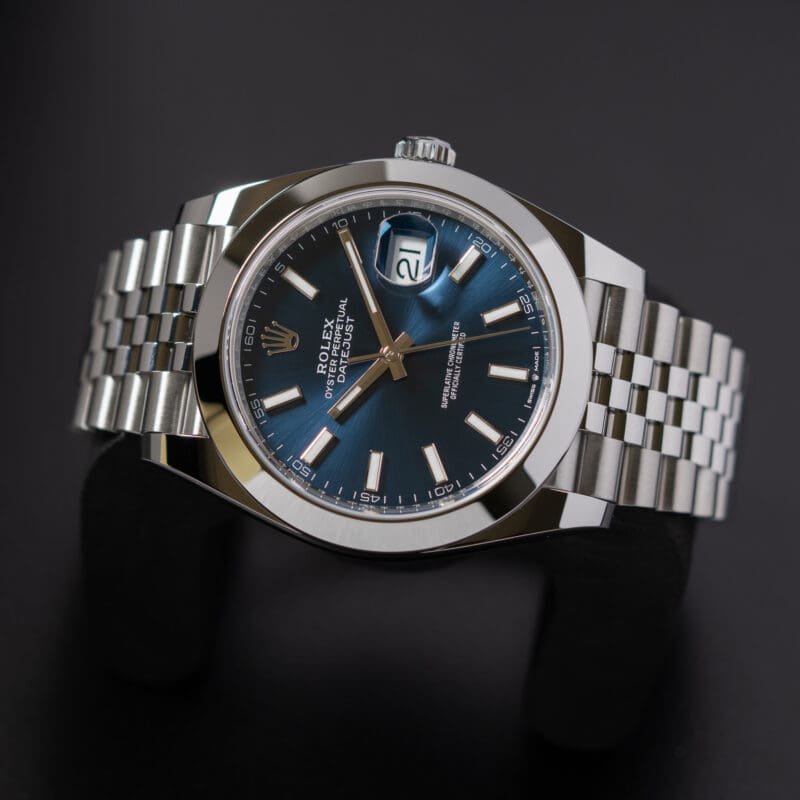 2026 Rolex Datejust 41mm Blue Dial Jubilee Ref. 126300, photo 3 of 10