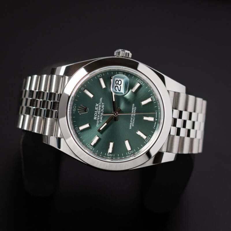 2026 Rolex Datejust 41mm Green Dial Jubilee Ref. 126300, photo 3 of 10