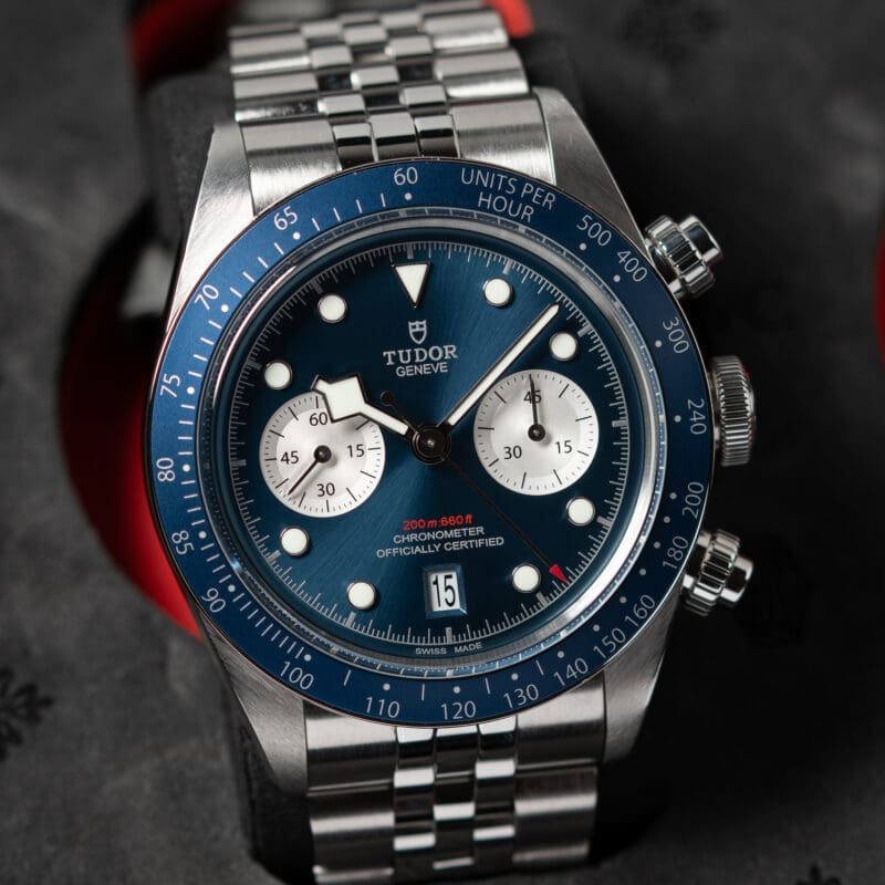 Tudor Black Bay Chronograph Boutique Exclusive Blue Dial Reference 79360B-0002