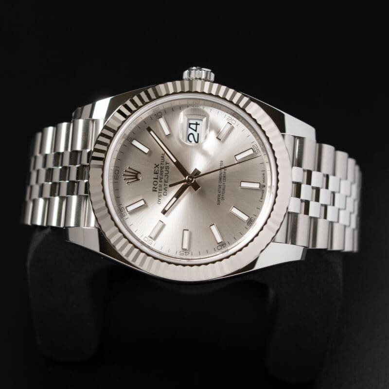 2026 Rolex Datejust 41mm Silver Dial Jubilee Reference 126334, photo 3 of 10