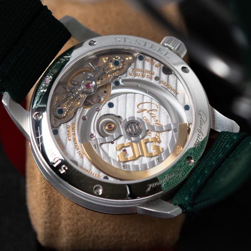 2021 Glashutte Panomatic Lunar Green Dial, Ref. 1–90–02–13–32-62, photo 5 of 13