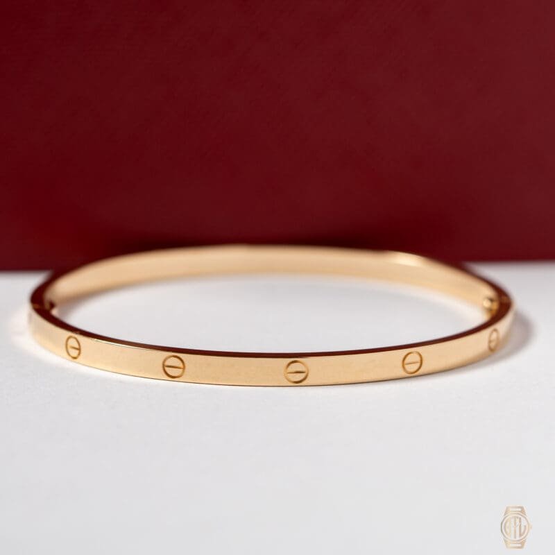 2022 Cartier Love Bracelet Small 18K Yellow Gold 17cm, photo 2 of 5