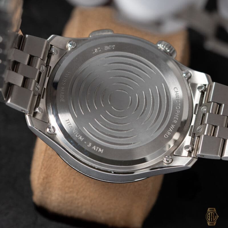 2025 Christopher Ward C1 Bell Canto Classic Azzurro Dial Consort Bracelet, photo 3 of 9