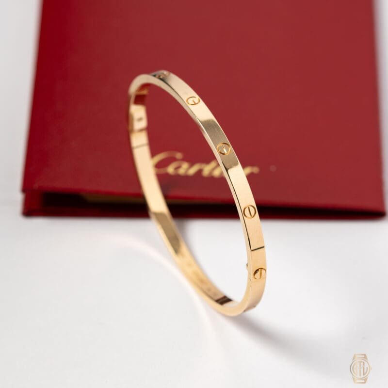 2022 Cartier Love Bracelet Small 18K Yellow Gold 17cm, photo 3 of 5