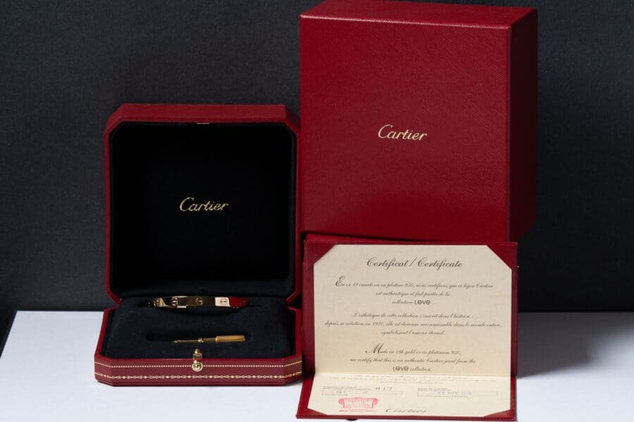 2018 Cartier Love Bracelet Classic Model Size 17cm, photo 2 of 8