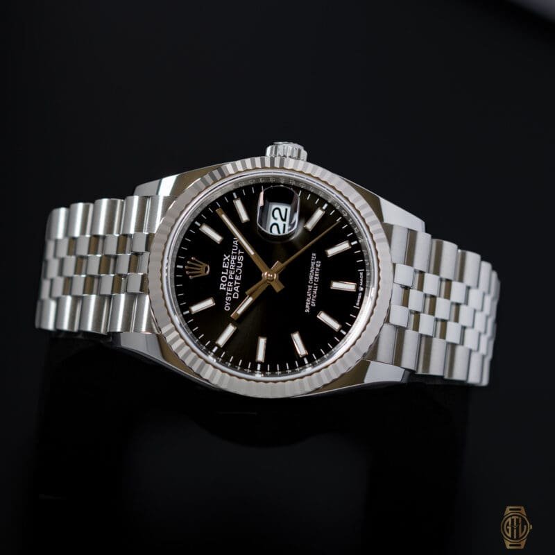 2026 Rolex Datejust 36mm Black Dial, Jubilee Bracelet Ref. 126234, photo 4 of 11