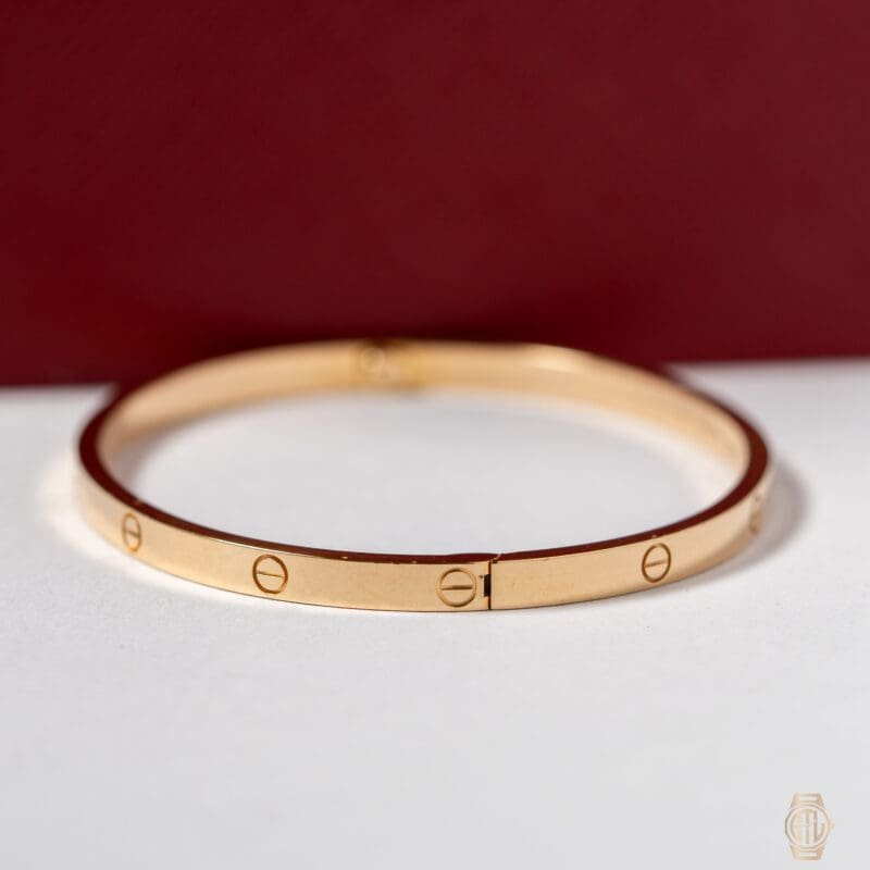 2022 Cartier Love Bracelet Small 18K Yellow Gold 17cm, photo 4 of 5