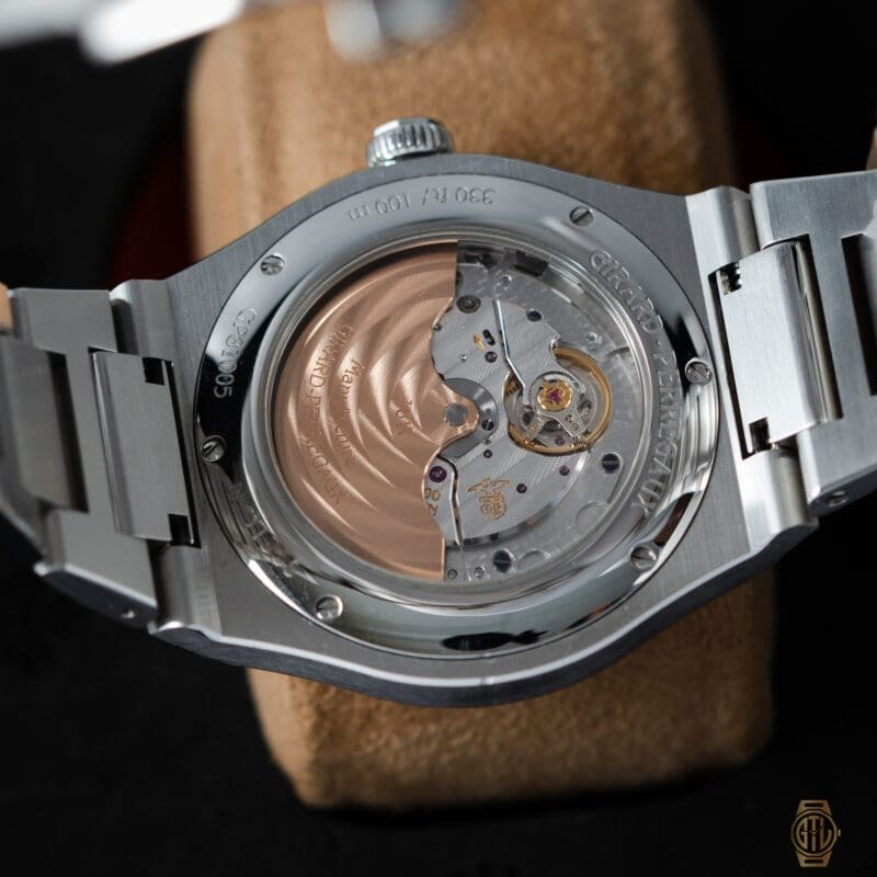 2023 Girard Perregaux Laureato 38mm Copper Dial Reference 81005-11-3154-1CM, photo 5 of 11