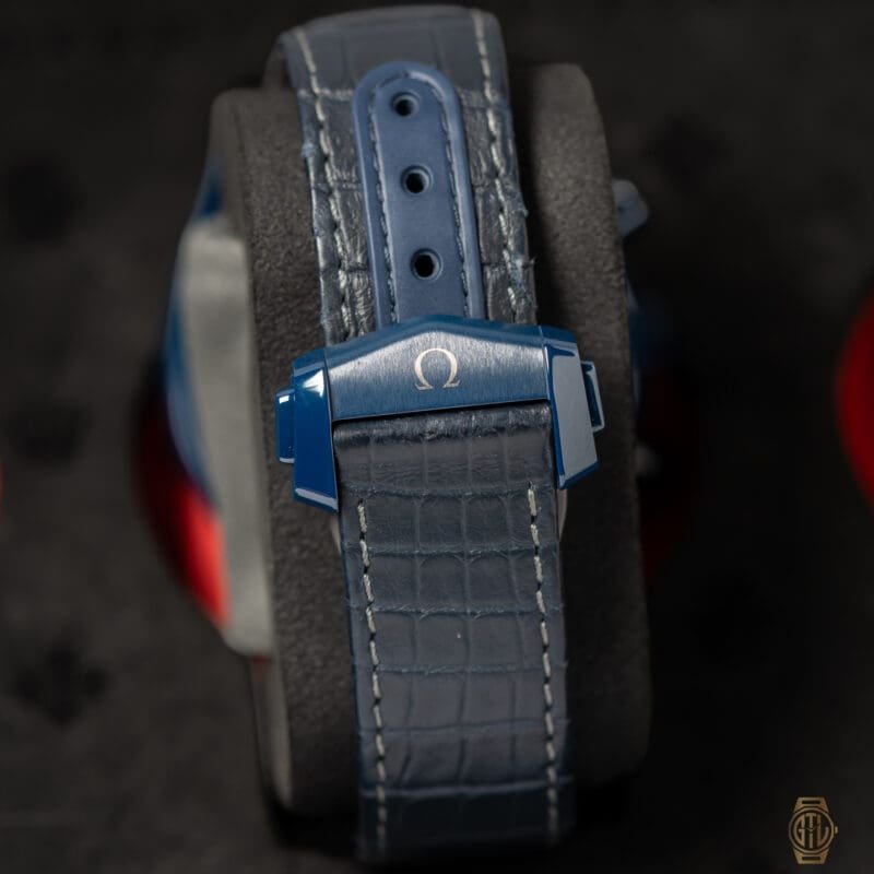 2022 Omega SpeedMaster Moon Phase Aventurine Dial, photo 6 of 11